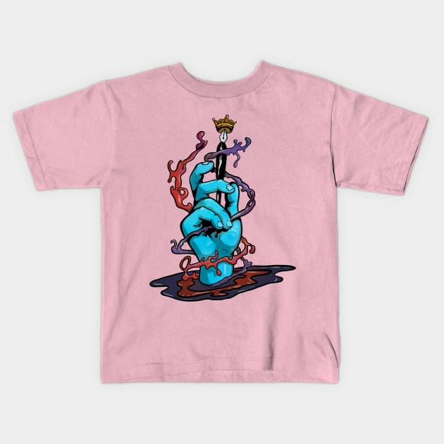 King Pen Kids T-Shirt by corykerr